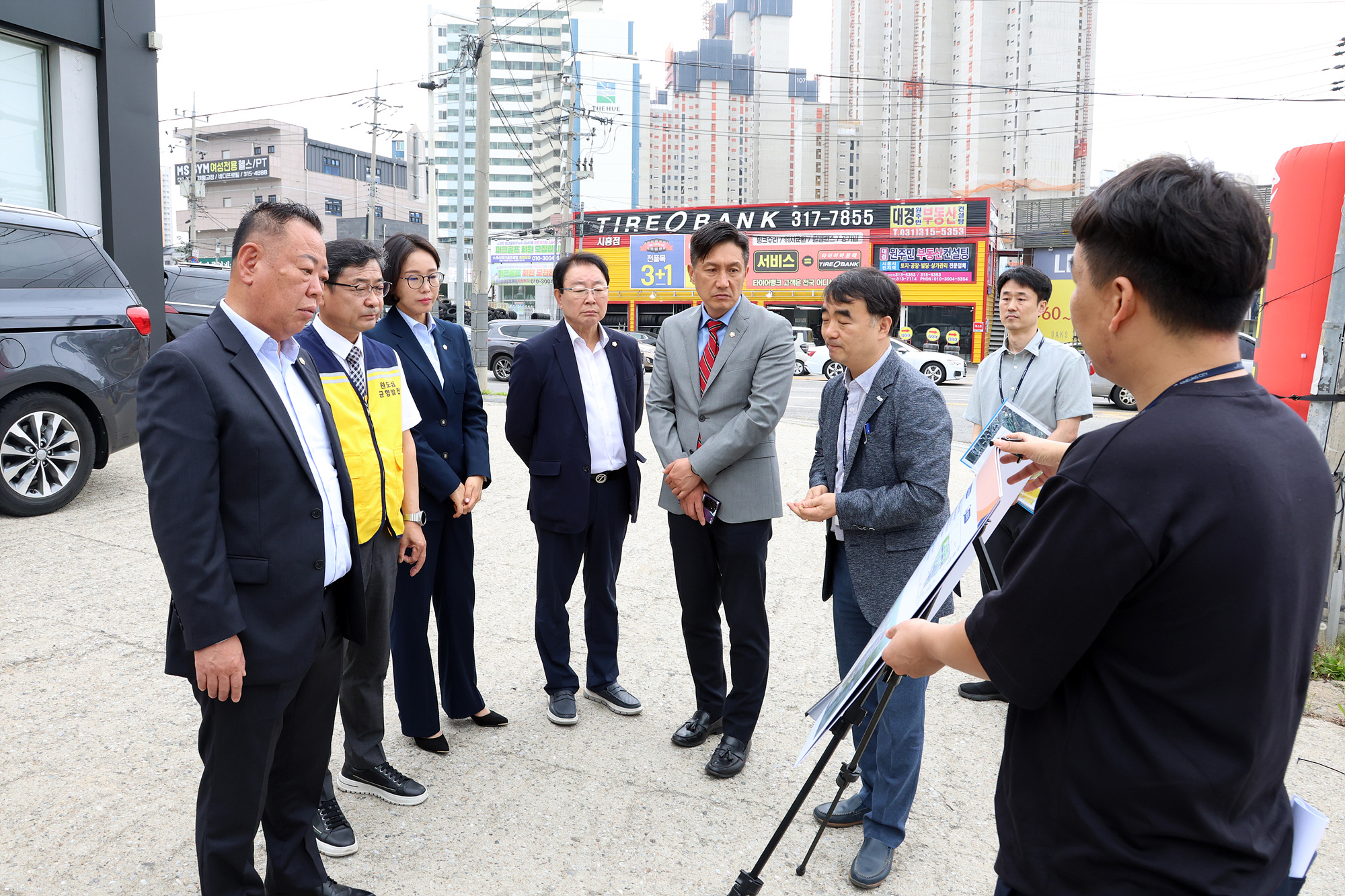 시흥시의회 도시환경위원회, 행정사무감사 현지 확인… 꼼꼼히 살펴